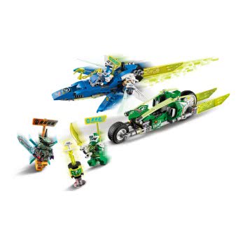 LEGO Ninjago Ταχύτατα Αγωνιστικά Του Τζέι Και Του Λόιντ 71709 5702016616958
