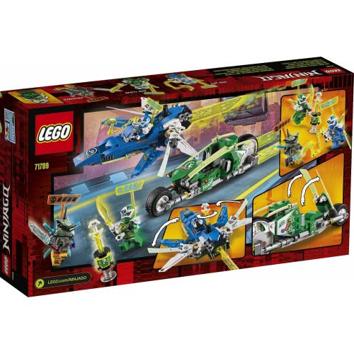 LEGO Ninjago Ταχύτατα Αγωνιστικά Του Τζέι Και Του Λόιντ 71709 5702016616958
