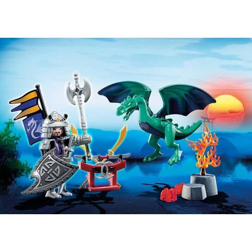 Playmobil Βαλιτσάκι Ιππότης Και Δράκος 5609 4008789056092