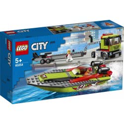 LEGO City Great Vehicles Μεταφορικό Αγωνιστικού Σκάφους 60254 5702016617887