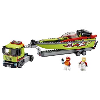 LEGO City Race Boat Transporter 60254 5702016617887