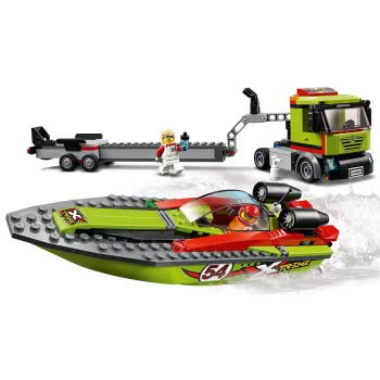 LEGO City Race Boat Transporter 60254 5702016617887