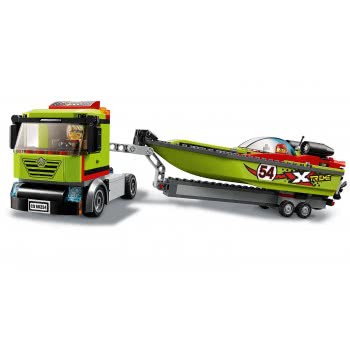 LEGO City Race Boat Transporter 60254 5702016617887