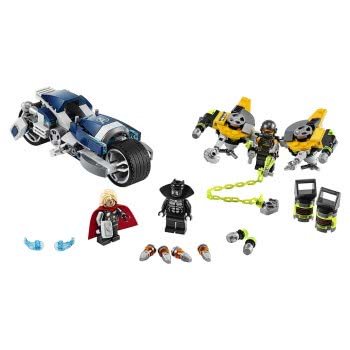 LEGO Marvel Avengers Speeder Bike Attack 76142 5702016618044