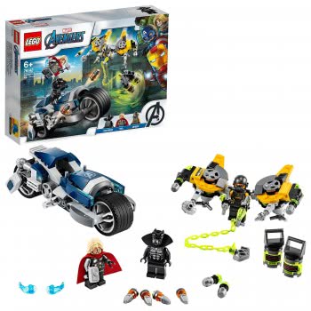 LEGO Super Heroes Επίθεση Των Εκδικητών Με Μηχανή 76142 5702016618044