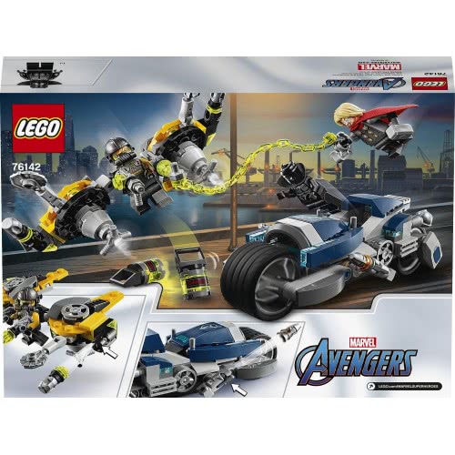 LEGO Super Heroes Επίθεση Των Εκδικητών Με Μηχανή 76142 5702016618044
