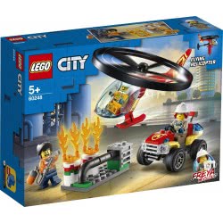 LEGO City Fire Ανταπόκριση Πυροσβεστικού Ελικοπτέρου 60248 5702016617825