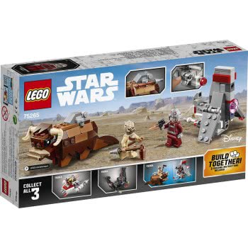 LEGO Star Wars TM Μικρομαχητικό Ταχυσκάφος Αέρος T-16 Εναντίον Μικρομαχητικού Μπάνθα 75265 5702016617115