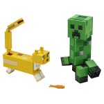 LEGO Minecraft Bigfig Creeper Και Οσελότος 21156 5702016618235