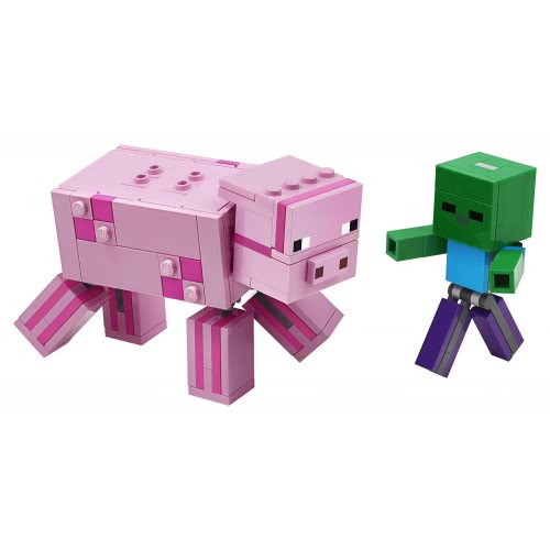LEGO Minecraft Pig Bigfig With Baby Zombie 21157 5702016618242