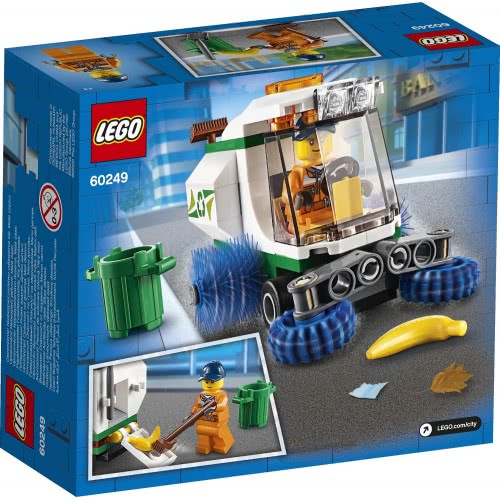 LEGO City Street Sweeper 60249 5702016617832