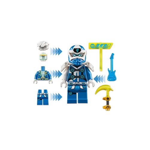 LEGO Ninjago Άβαταρ Τζέι - Παιχνιδομηχανή Arcade 71715 5702016617009