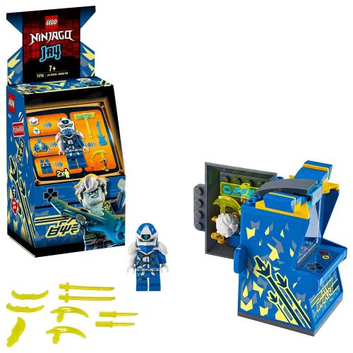 LEGO Ninjago Άβαταρ Τζέι - Παιχνιδομηχανή Arcade 71715 5702016617009