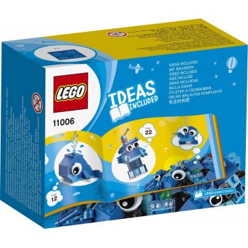 LEGO Classic Δημιουργικά Μπλε Τουβλάκια 11006 5702016616576