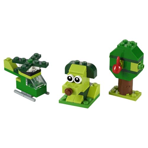LEGO Classic Δημιουργικά Πράσινα Τουβλάκια 11007 5702016616583