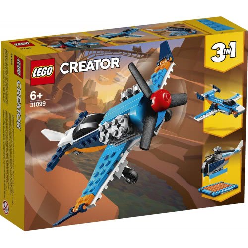 LEGO Creator 3 In1 Propeller Plane 31099 5702016616057