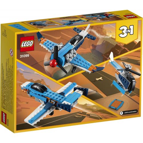 LEGO Creator Ελικοφόρο Αεροπλάνο 31099 5702016616057