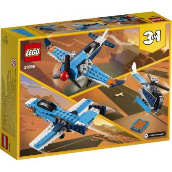 LEGO Creator 3 In1 Propeller Plane 31099 5702016616057