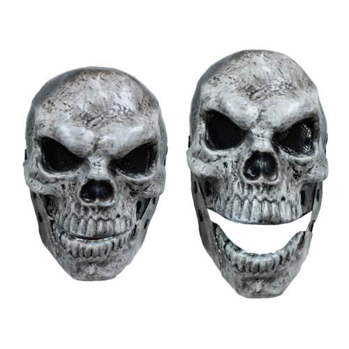 Christakopoulos Carnaval Mask Skeleton With Jaw Movement 9506 5212007554195