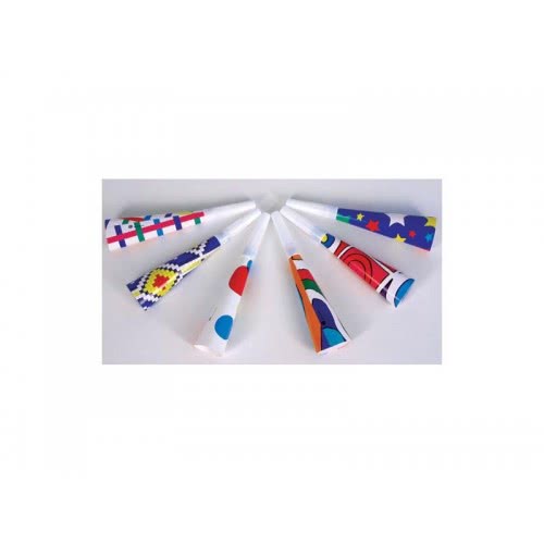 Christakopoulos Carnival Horn 18 Cm Pack Of Six 7776 5212007502363