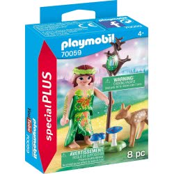 Playmobil Special Plus Fairy With Deer 70059 4008789700599