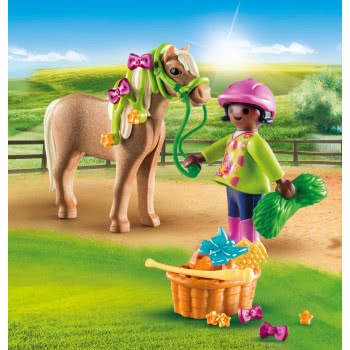 Playmobil Special Plus Girl With Pony 70060 4008789700605