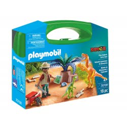 Playmobil Dinos Maxi Βαλιτσάκι Εξερευνητής Και Δεινόσαυροι 70108 4008789701084