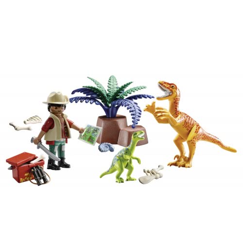 Playmobil Dinos Maxi Βαλιτσάκι Εξερευνητής Και Δεινόσαυροι 70108 4008789701084