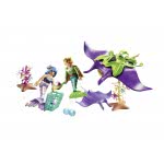 Playmobil Magic Συλλέκτες Μαργαριταριών Με Γιγάντιο Σαλάχι Μάντα 70099 4008789700995