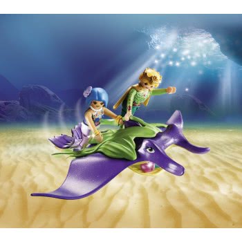 Playmobil Magic Pearl Collectors With Manta Ray 70099 4008789700995