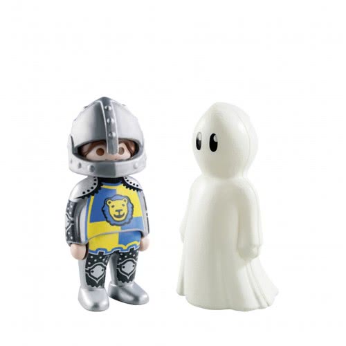 Playmobil 1.2.3 Knight With Ghost 70128 4008789701282