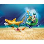Playmobil Magic Βασιλιάς Της Θάλασσας Με Άμαξα Καρχαρία 70097 4008789700971
