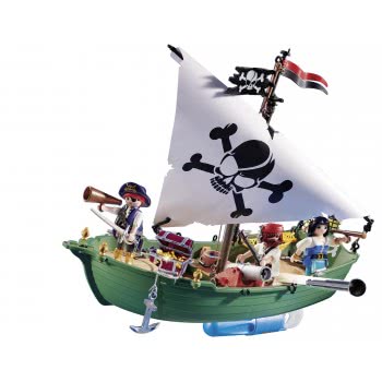 Playmobil Pirates Πειρατικό Πλοιάριο Με Υποβρύχιο Μοτέρ 70151 4008789701510