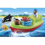 Playmobil 1.2.3 Αλιευτικό Σκάφος 70183 4008789701831