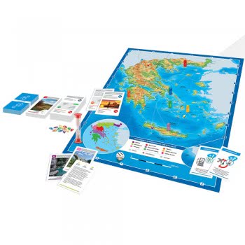 Desyllas Games Επιτραπέζιο Ταξιδεύοντας Στην Ελλάδα 100738 5202276007386