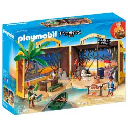 Playmobil Pirates Πειρατικό Νησί-Βαλιτσάκι 70150 4008789701503
