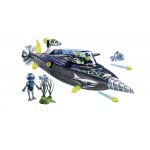 Playmobil Top Agents Σκάφος Υποβρύχιων Καταστροφών Της SHARK Team 70005 4008789700056