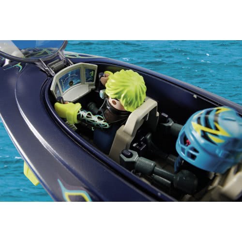 Playmobil Top Agents Σκάφος Υποβρύχιων Καταστροφών Της SHARK Team 70005 4008789700056