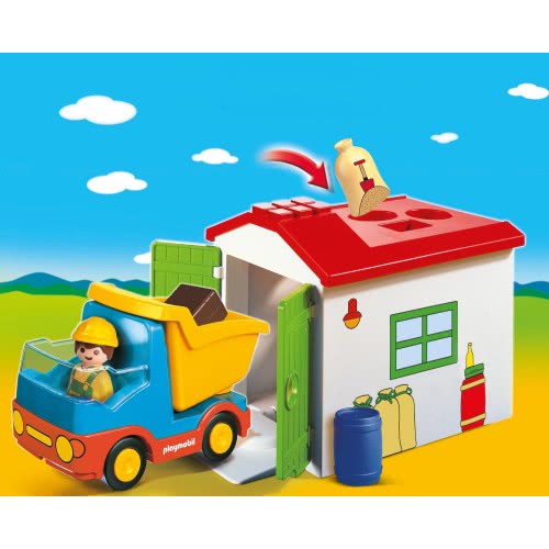 Playmobil Φορτηγό Με Γκαράζ 70184 4008789701848