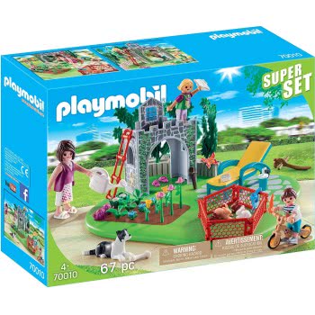 Playmobil Superset Οικογενειακός Κήπος 70010 4008789700100