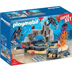 Playmobil Superset Tactical Dive Unit 70011 4008789700117