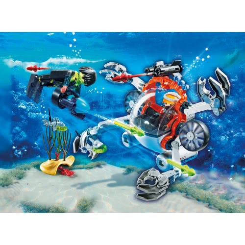 Playmobil Top Agents SPY TEAM Sub Bot 70003 4008789700032