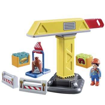 Playmobil Γερανός Κατασκευών 70165 4008789701657