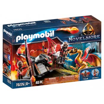 Playmobil Novelmore Ιππότες Του Μπέρναμ Με Δράκο 70226 4008789702265