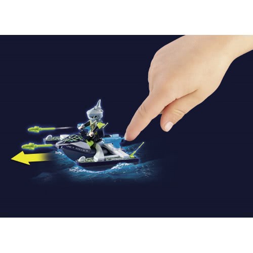 Playmobil Top Agents TEAM S.H.A.R.K. Rocket Rafter 70007 4008789700070
