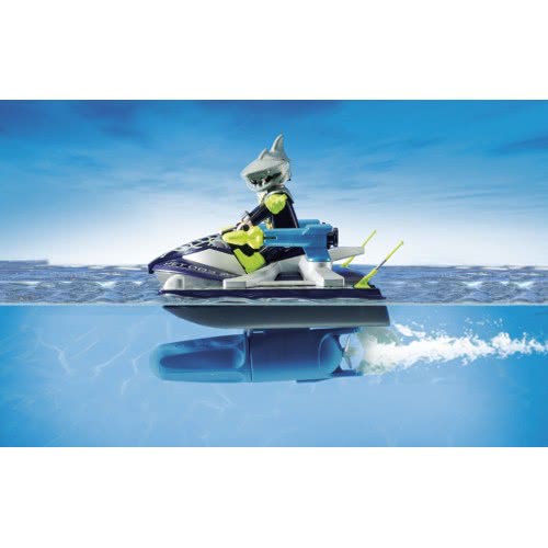 Playmobil Top Agents Aqua Scooter Της SHARK Team 70007 4008789700070