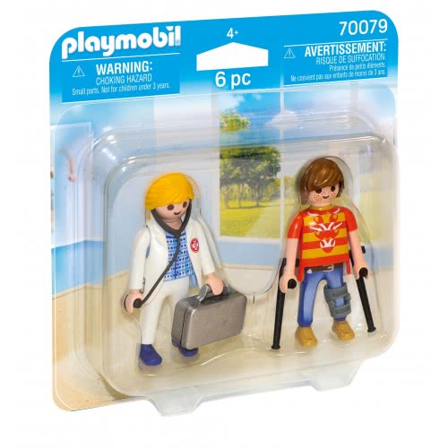 Playmobil Doctor And Patient 70079 4008789700797