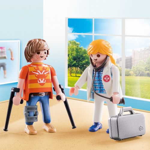 Playmobil Doctor And Patient 70079 4008789700797