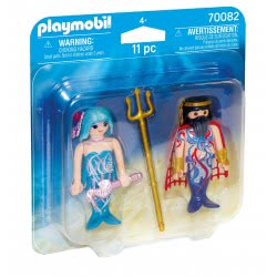 Playmobil Magic Duo Pack Βασιλιάς Της Θάλασσας Και Γοργόνα 70082 4008789700827