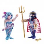 Playmobil Magic Duo Pack Βασιλιάς Της Θάλασσας Και Γοργόνα 70082 4008789700827
